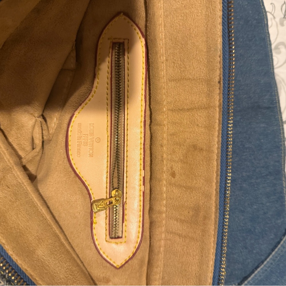 Louis Vuitton Denim Patchwork Shoulder Bag - Picture 9 of 15